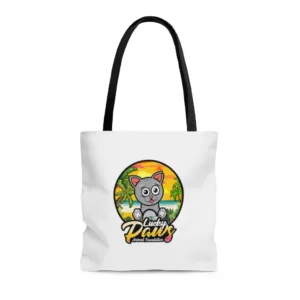 Lucky Paws Canvas Tote Bag