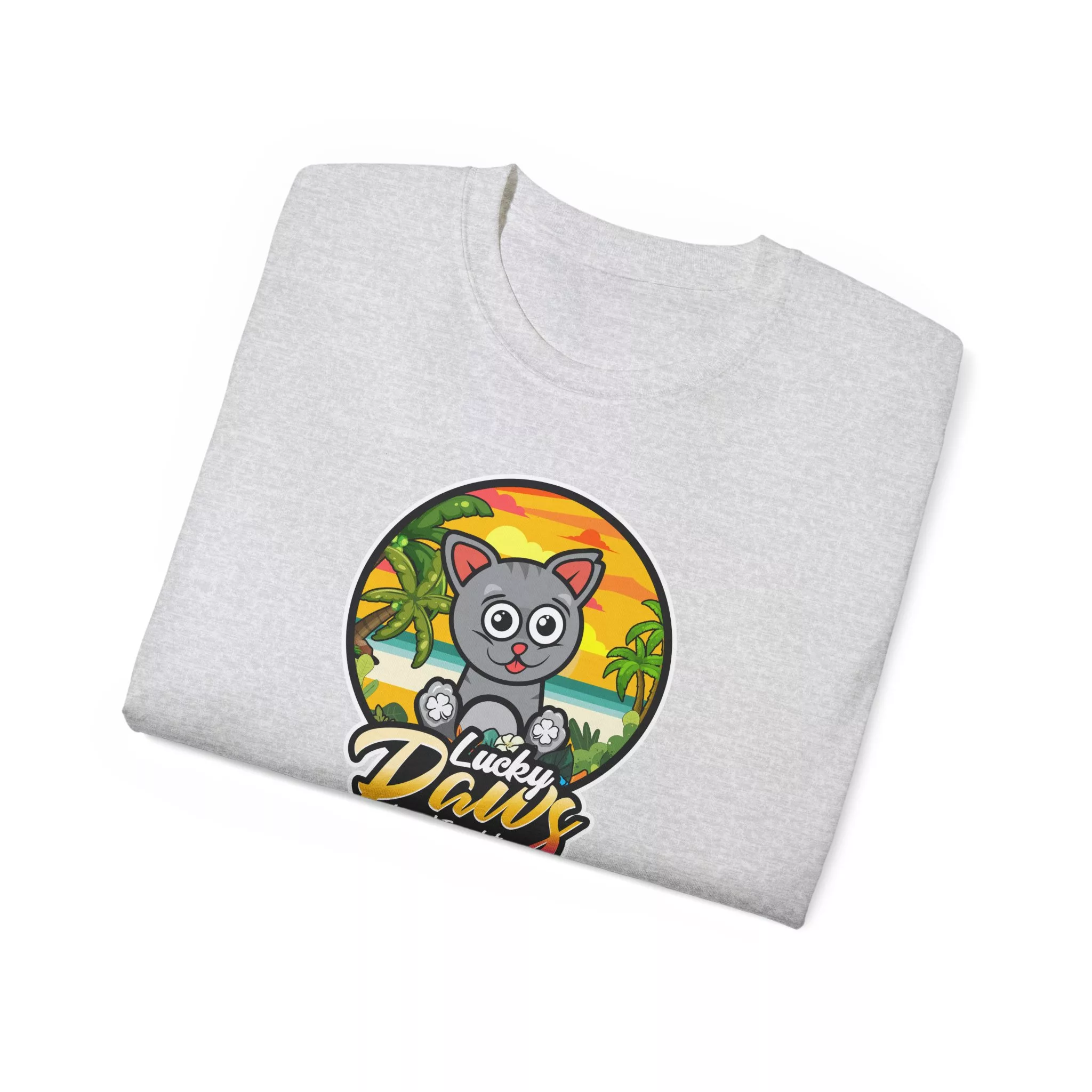 "Classic Logo" Unisex Ultra Cotton Tee - Image 4